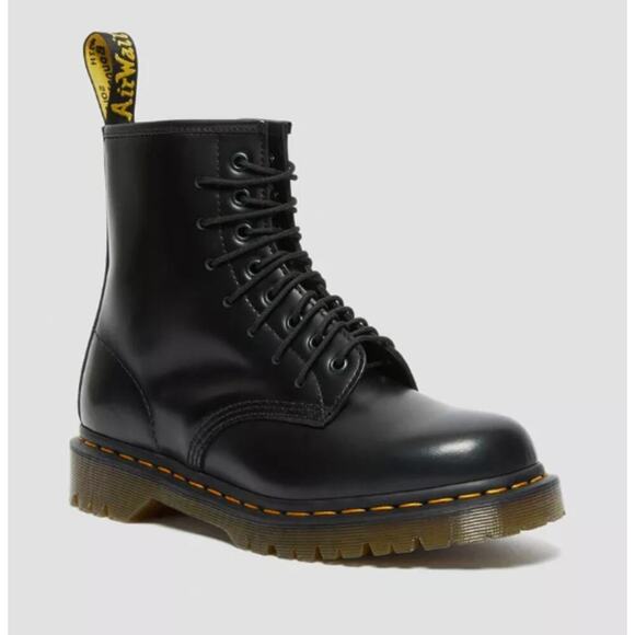Dr. Martens 1460 XTRM Extreme Lace Leather Boots Black Women's US 11 Men's US 10 - Picture 1 of 12